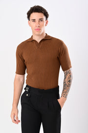 Club Heritage Polo - BROWN