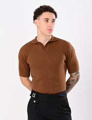 Club Heritage Polo - BROWN