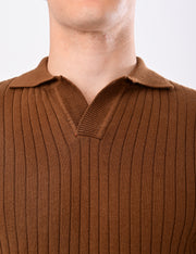 Club Heritage Polo - BROWN