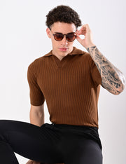 Club Heritage Polo - BROWN