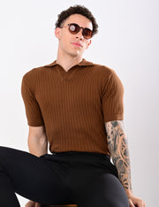 Club Heritage Polo - BROWN