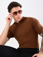 Club Heritage Polo - BROWN