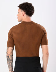 Club Heritage Polo - BROWN