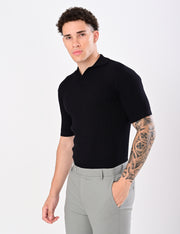 Club Heritage Polo - BLACK