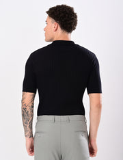 Club Heritage Polo - BLACK