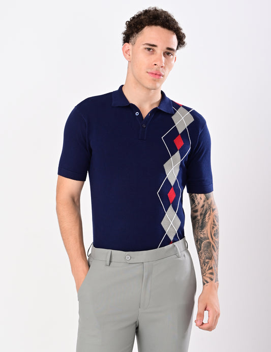 Oxford club Polo - BLUE
