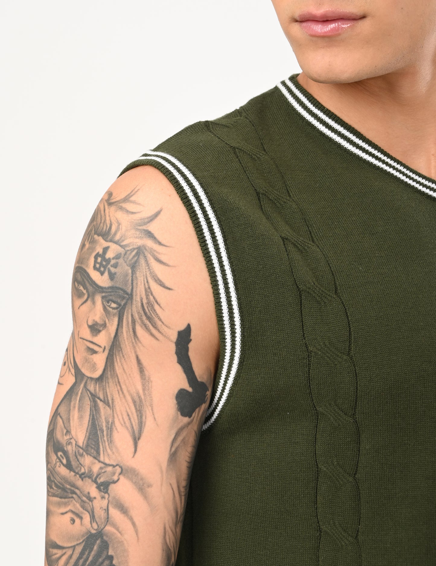 Westford Summer Vest - OLIVE