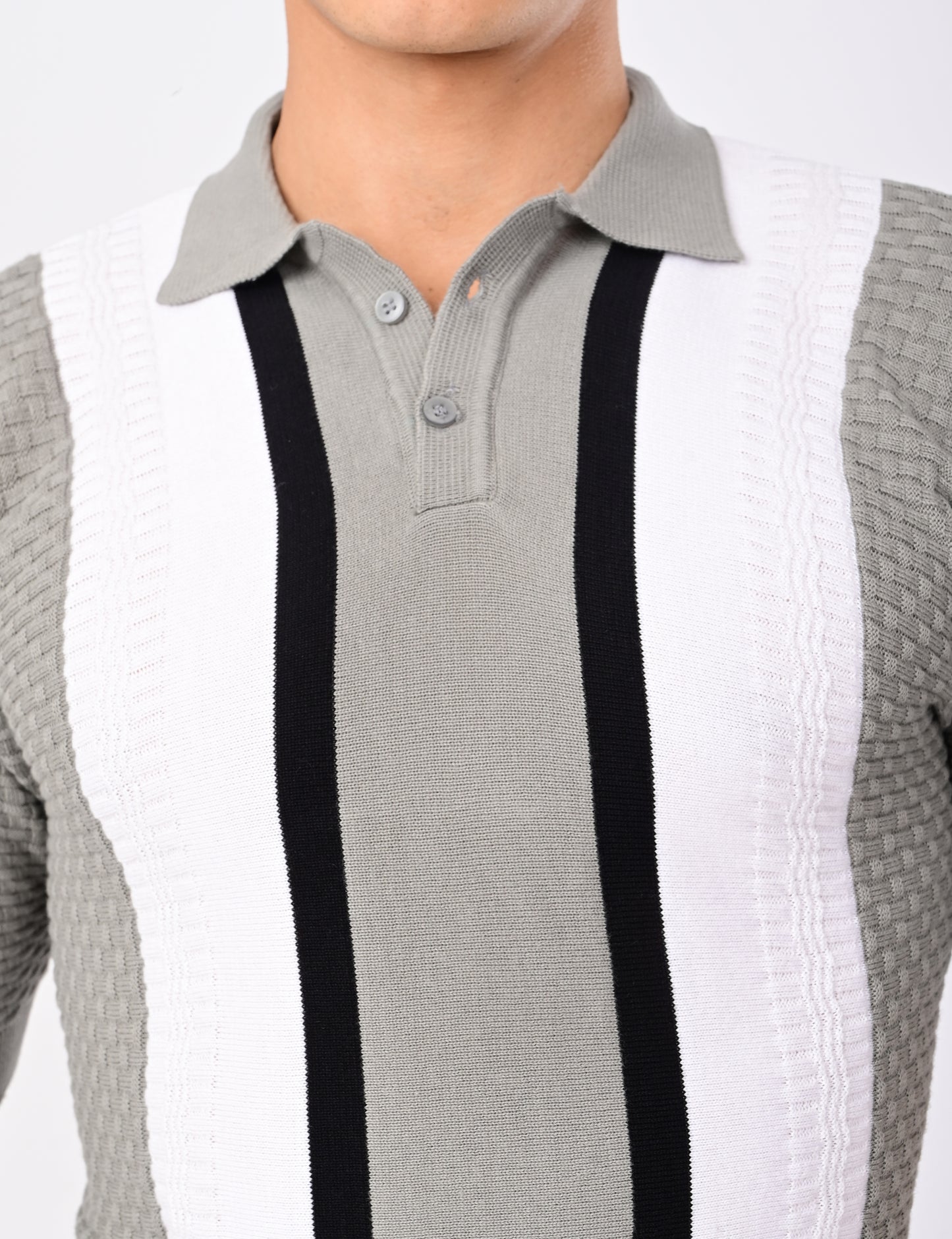 Shelf Knit Tshirt - GREY