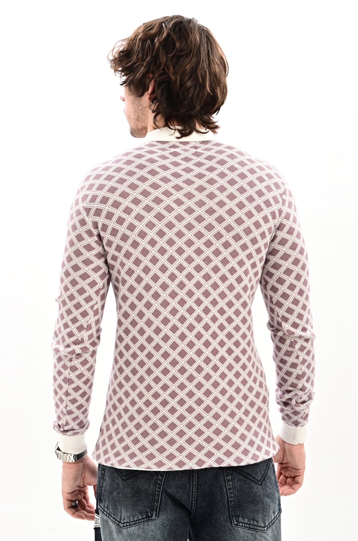 The Windsor Full Sleeve Polo - PURPLE