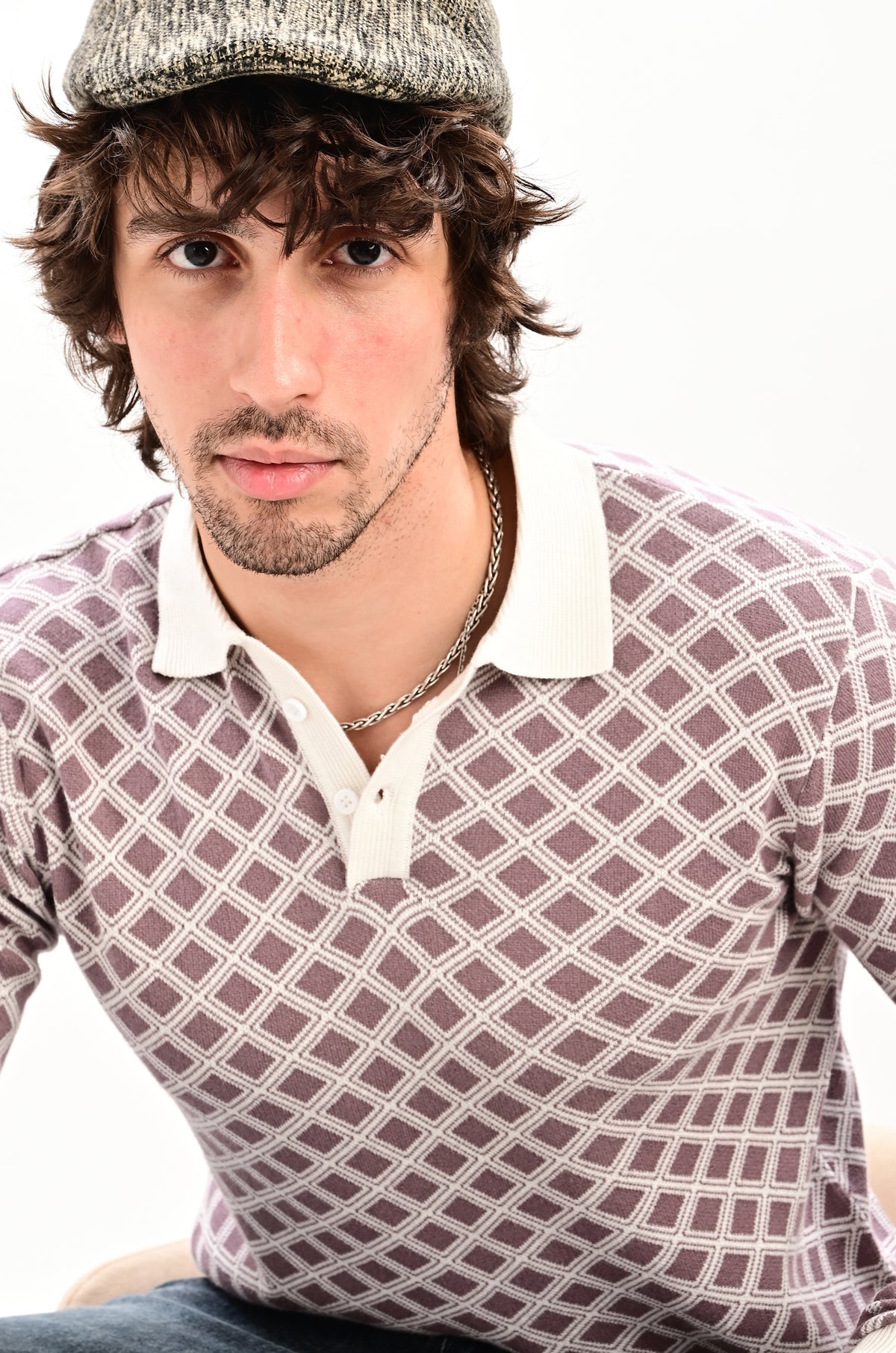 The Windsor Full Sleeve Polo - PURPLE