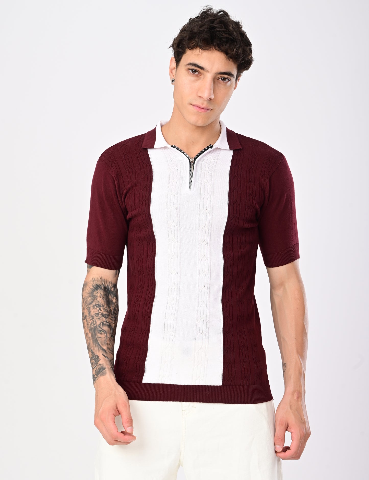 Virello Style Polo- WINE