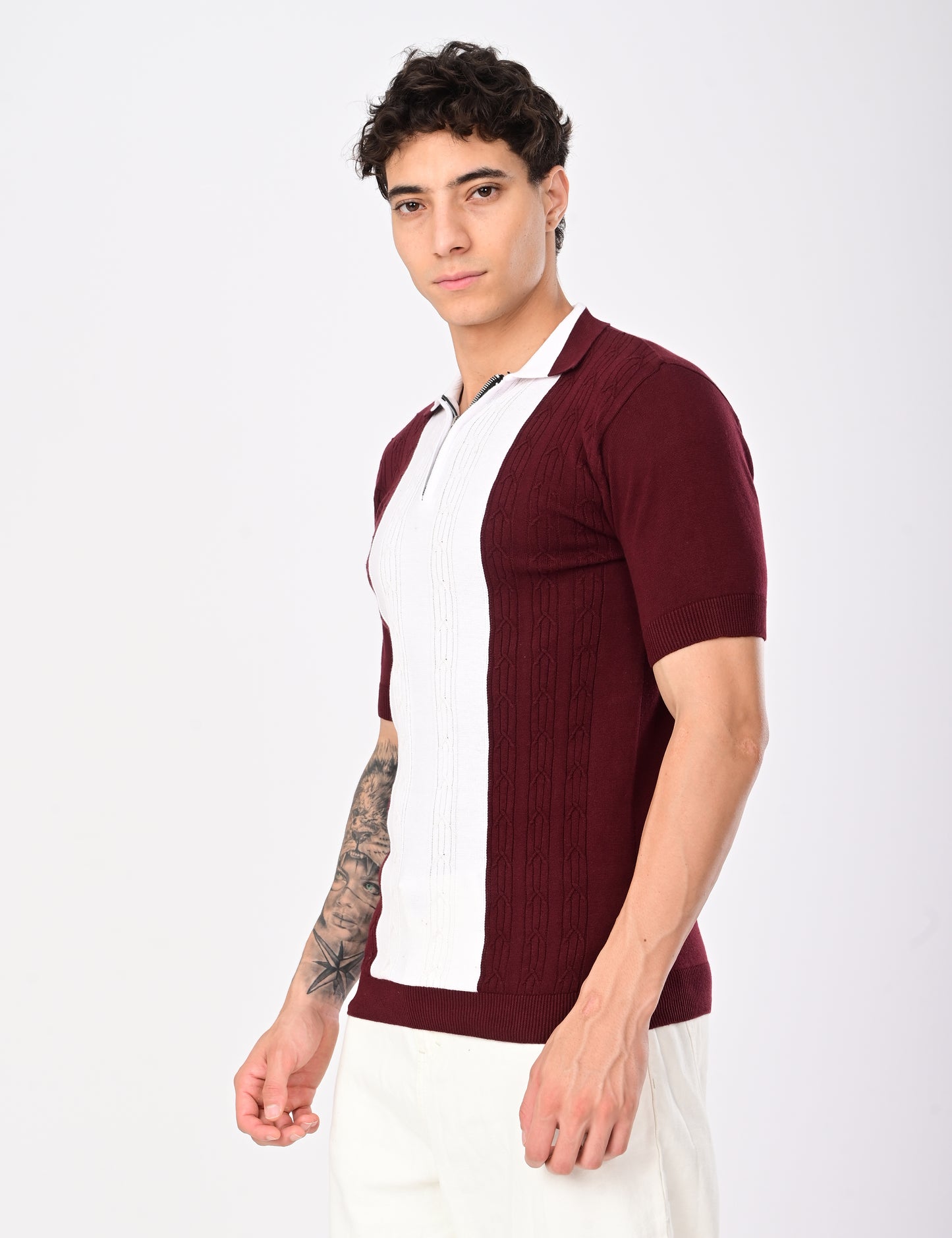 Virello Style Polo- WINE