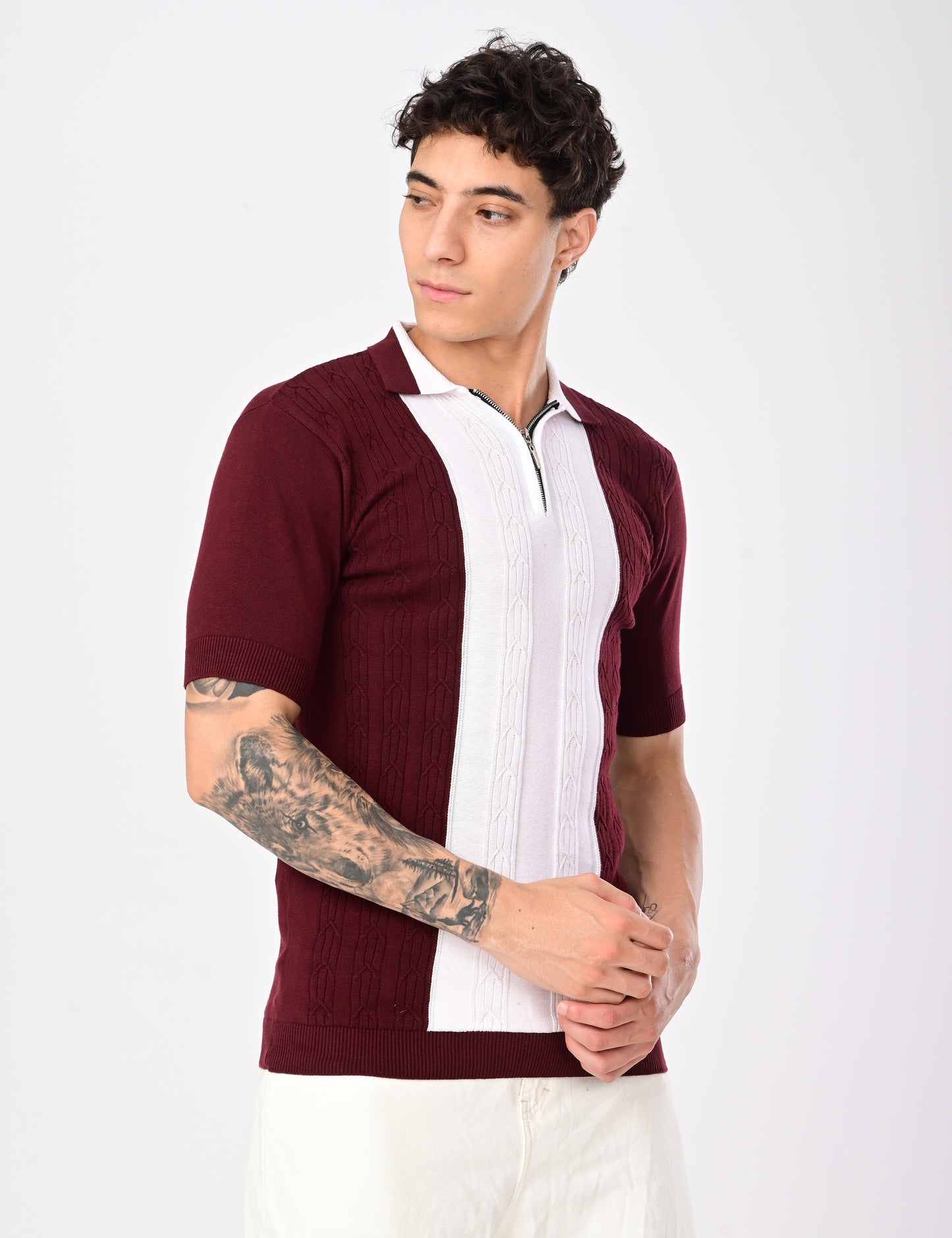Virello Style Polo- WINE