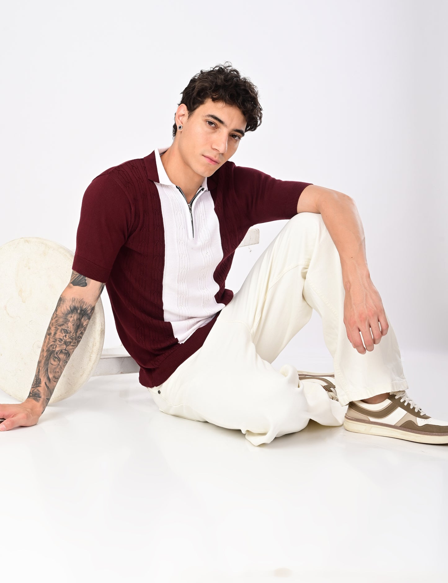 Virello Style Polo- WINE