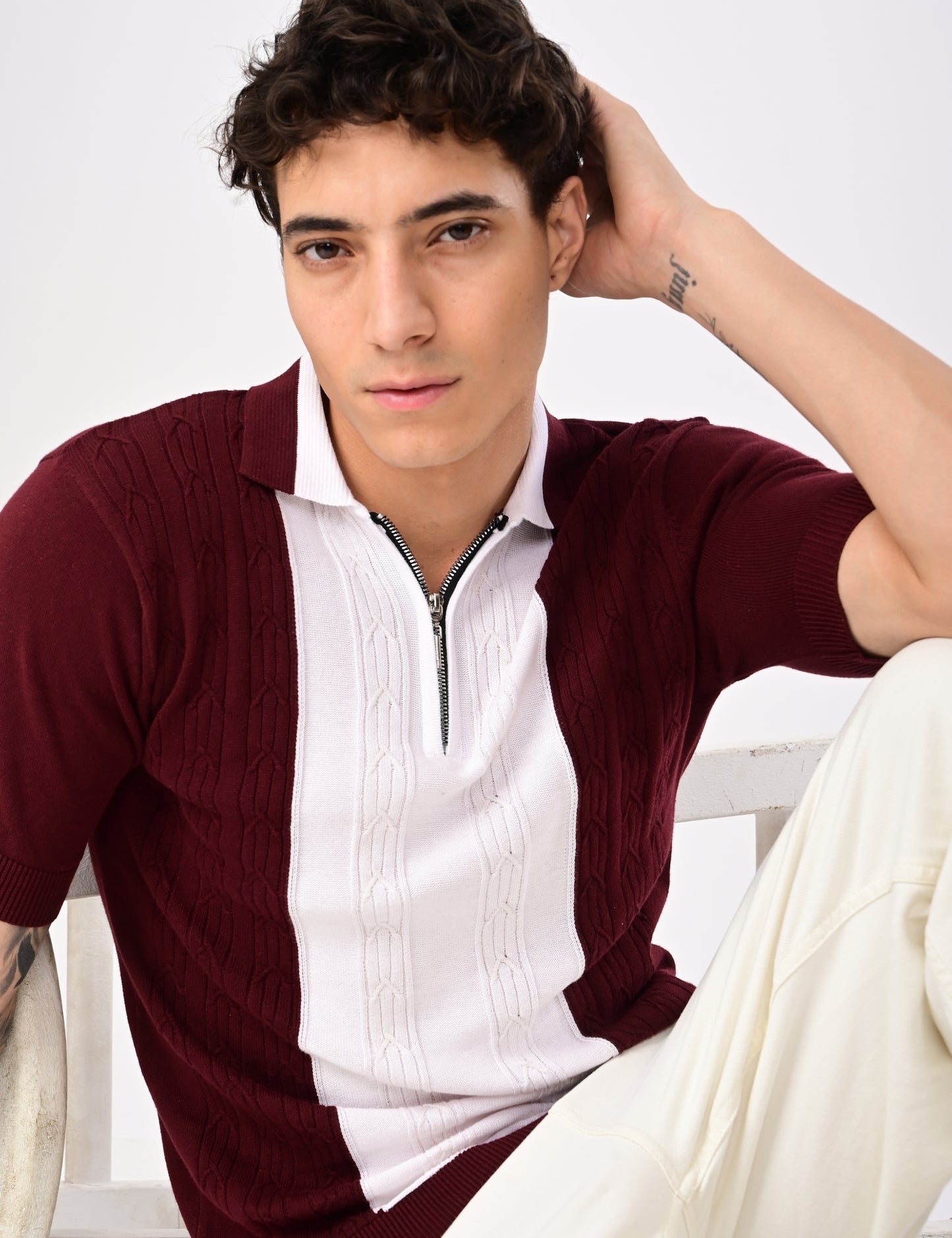 Virello Style Polo- WINE